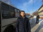 Сергей Кальченко открыл новый автобусный маршрут возле Железнодорожного вокзала
